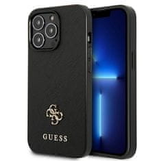 Guess Guess Saffiano 4G Small Metal Logo - Kryt Na Iphone 13 Pro (Černý)