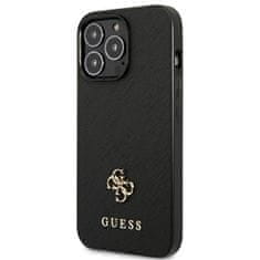 Guess Guess Saffiano 4G Small Metal Logo - Kryt Na Iphone 13 Pro (Černý)