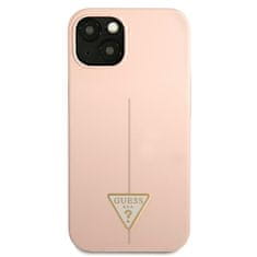 Guess Guess Silicone Triangle Logo - Kryt Na Iphone 13 (Růžová)