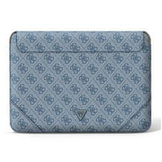 Guess Guess 4G Uptown Triangle Logo Sleeve - Pouzdro Na Notebook 16" (Modré)