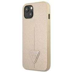 Guess Guess Saffiano Triangle Logo Case - Kryt Na Iphone 13 (Béžová)