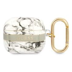 Guess Guess Marble Strap – Pouzdro Airpods 3 (Šedé)