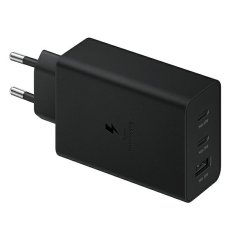 Samsung PŘISTÁT. SÍŤ. SAMSUNG EP-T6530NB PD 65W 3V1 2XUSB-C 1XUSB-A ČERNÁ/ČERNÁ