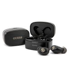 Guess BLUETOOTH SLUCHÁTKA GUESS GUTWSJL4GBK TWS + DOKOVACÍ STANICE ČERNÁ/ČERNÁ 4G