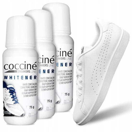 Cocciné 3X Coccine Sneakers Set Korektor Bílých Obuv