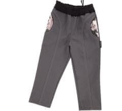 ROCKINO Dětské softshellové kalhoty vel. 110,116,122 vzor 8579 - šedé, velikost 122