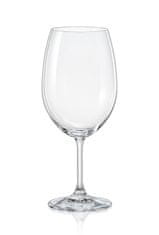 Crystalex Sklenice na bílé a červené víno Lara 450 ml, 6 ks