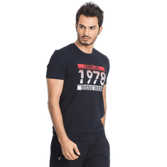 TOMMYLIFE TOMMY LIFE Pánské tmavě modré tričko 298-TS-TL-85134.05X_325410 XS