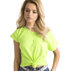 Factoryprice Dámské tričko CIRCLE Fluo zelené RV-BZ-4622.27_305868 L