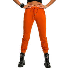 BASIC FEEL GOOD Dámské kalhoty FASTER tmavě oranžové RV-DR-5040.07X_332197 L
