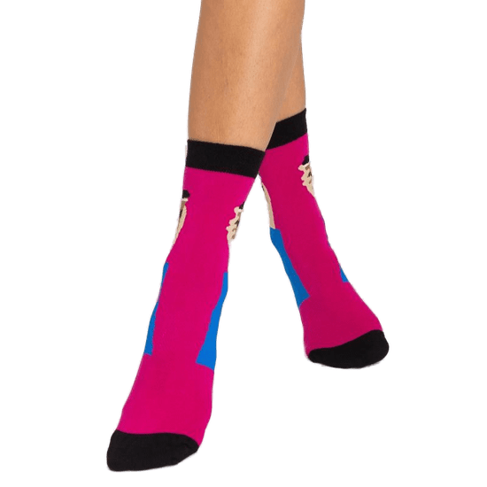 Factoryprice Dámské ponožky AMMAR tmavě růžové WS-SR-5624_338458