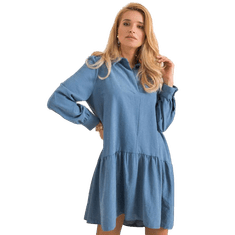 Factoryprice Dámské šaty MILAN modré EM-SK-L1018.39P_349961 S