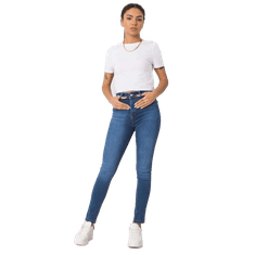 RUE PARIS Dámské džíny skinny Britanny RUE PARIS modré 319-SP-743.44_360828 26