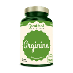 GreenFood Nutrition Arginin 120 kapslí