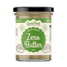 GreenFood Nutrition Zero Butter 100% Arašídový krém 400g