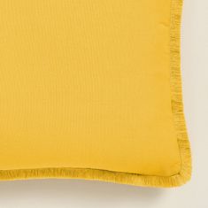 My Best Home Polštář CHICA BOCCA 100% bavlna mustard/hořčicová 50x50 cm Mybesthome Varianta: Povlak na polštář s antialergickou prošívanou výplní, 50x50 cm