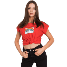 FANCY Dámské tričko s potiskem ALOHA červené FA-TS-7137.29P_367623 Univerzální