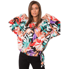 Ex moda Dámská halenka oversize vzorovaná Annemarie černá EM-BZ-001N-4.75P_377488 Univerzální