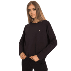 BASIC FEEL GOOD Dámská halenka s kapsou ORINE černá RV-BZ-7199.05P_379139 L-XL