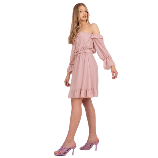 Och Bella Dámské šaty Monaco OCH BELLA růžové TW-SK-BI-1189.47_382497