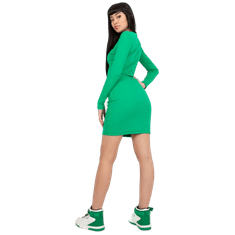 RUE PARIS Dámský komplet se sukní Lolland RUE PARIS tmavě zelený RV-KMPL-7526.03_383061 M