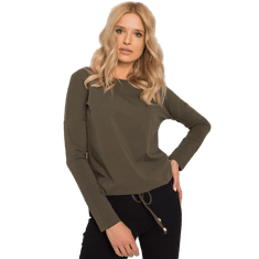 BASIC FEEL GOOD Dámská halenka CARLA khaki RV-BZ-5122.02P_334821 XS