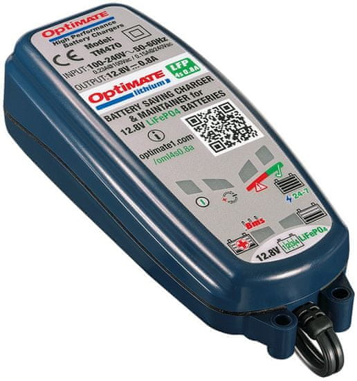 Tecmate nabíječka OPTIMATE Lithium 4s 0.8A