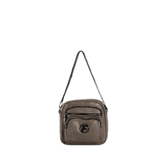 F & B Dámská kabelka se zipy CROSSBODY khaki OW-TR-F-532_391128 Univerzální