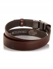 Betlewski Elegantní Oblek Betlewski Brown Belts 120 Cm