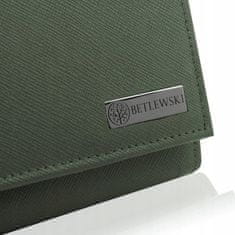 Betlewski Velká Kožená Dámská Peněženka Betlewski Clutch Bag