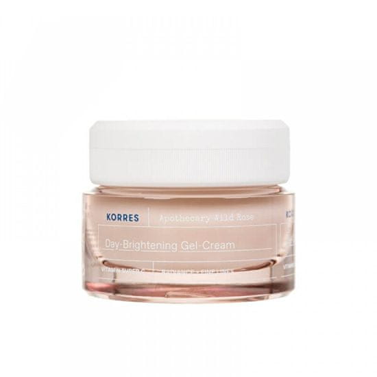 Korres Denní rozjasňující gelový krém Wild Rose (Day-Brightening Gel-Cream) 40 ml