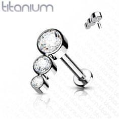 SPERKY4U Piercing do brady / ucha TITAN