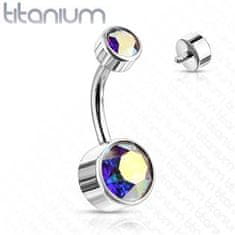 SPERKY4U Piercing do pupíku - TITAN