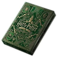 Theory 11 Harry Potter hrací karty - zelené Zmijozel