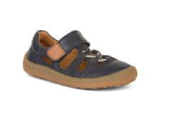 Froddo chlapecké barefoot kožené sandály G3150242 tmavě modrá, pro muže, 30