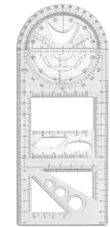 Sofistar Víceúčelové geometrické pravítko