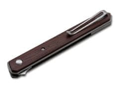 Böker Plus 01BO168 Kwaiken Air Cocobolo Brown kapesní nůž 9 cm, dřevo Cocobolo, hnědá