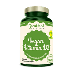 GreenFood Nutrition Vegan Vitamin D3 60 kapslí