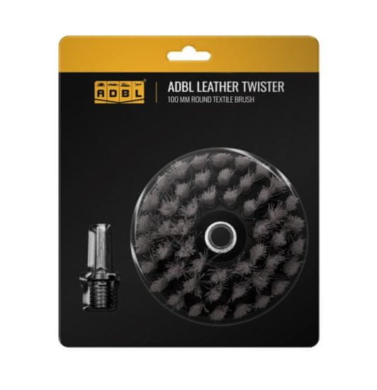ADBL Leather Twister 100mm - kulatý kartáč na kůži