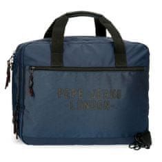 Joummabags Brašna na notebook 15,6" PEPE JEANS Bromley Blue / Modrá, 7166623