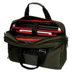 Joummabags Brašna na notebook 15,6" PEPE JEANS Bromley Green / Zelená, 7166622