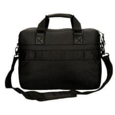 Joummabags Brašna na notebook 15,6" PEPE JEANS Bromley Black / Černá, 7166621