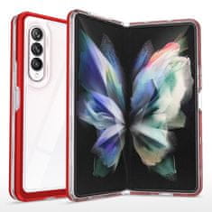 IZMAEL Hybridní pouzdro 3 v 1 pro Samsung Galaxy Z Fold 4 - Červená KP24588