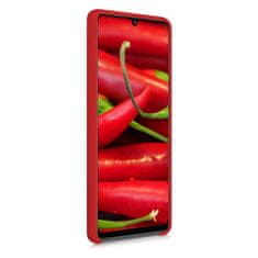 OEM Silikonové pouzdro LUX na Samsung Galaxy A42 5G red