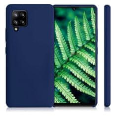 OEM Silikonové pouzdro LUX na Samsung Galaxy A42 5G blue