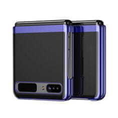 IZMAEL Plating Case Hard pouzdro pro Samsung Galaxy Z Flip - Modrá KP22131