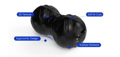 MH Star Dvojitý vibrační masážní míček Hi5 Clinton