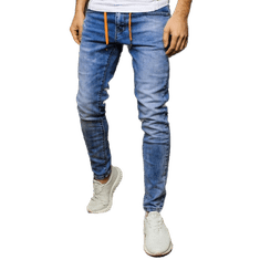 Dstreet Kalhoty riflové pánské modré UX2481 ux2481 s30