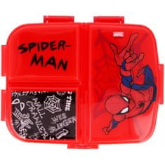 Stor Multibox XL na svačinu Spiderman se 4 přihrádkami