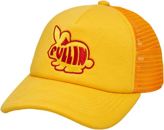 Pull-in kšiltovka TRUCKER BUNNY žluto-červená